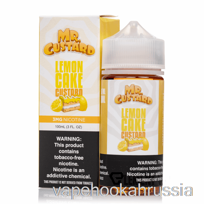 Vape Juice Lemoncake Custard - Mr Custard - 100мл 0мг